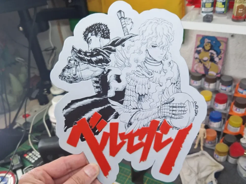 Berserk Hueforge - Guts & Griffith by Dakiren HueForge model: Berserk Hueforge - Guts & Griffith by Dakiren