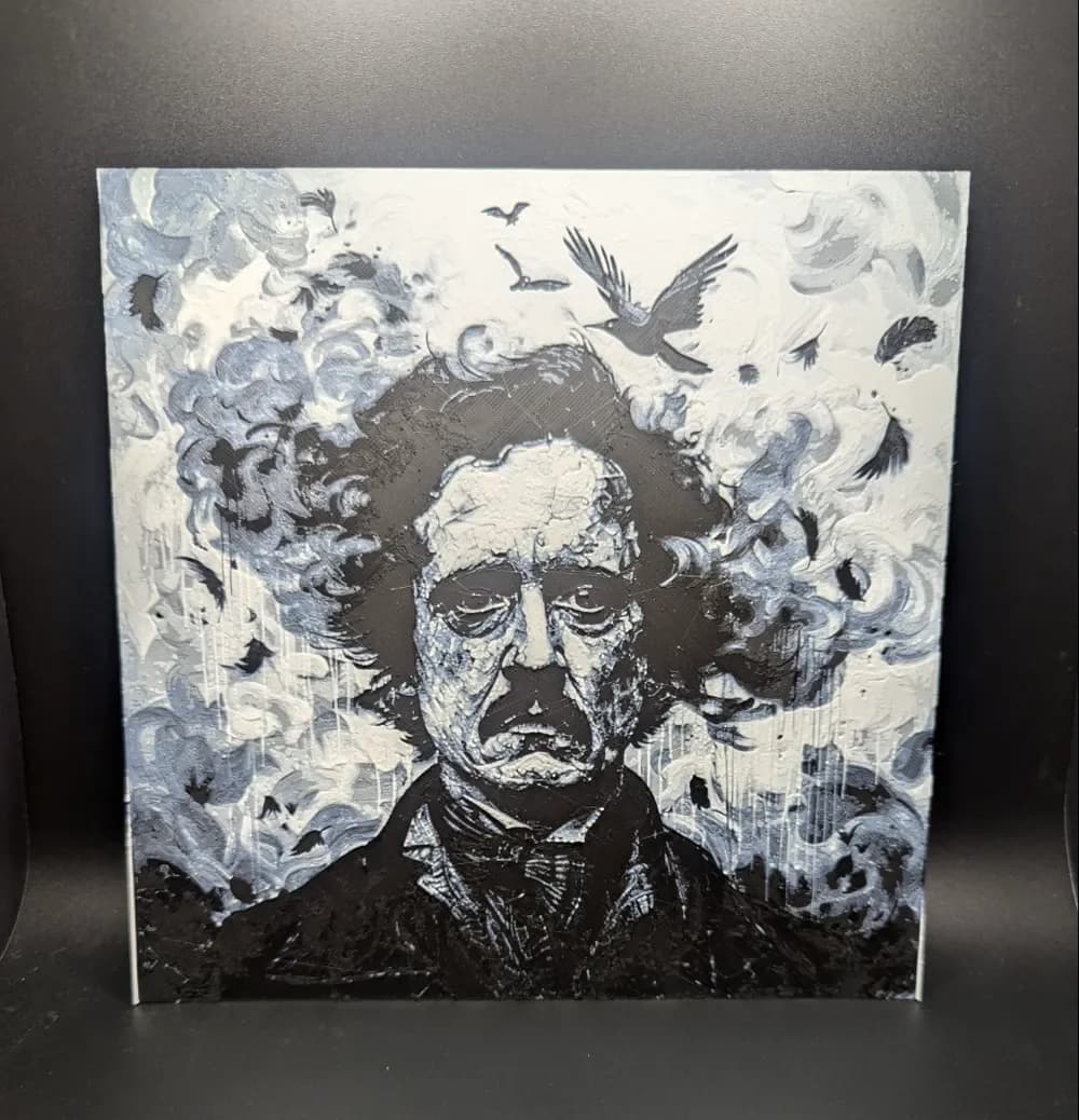 Poe Hueforge by the_bearded_jedi HueForge model: Poe Hueforge by the_bearded_jedi