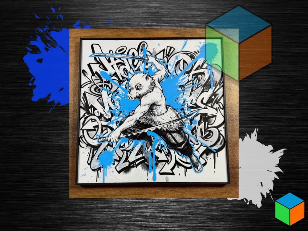 Inosuke Hashibira — HueForge Art | Demon Slayer Inosuke Hashibira — HueForge Art | Demon Slayer