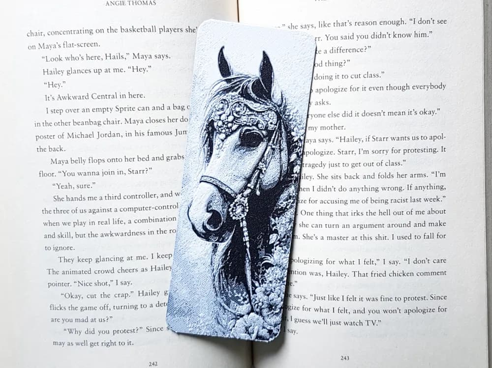 Bookmark, Boho Horse Bookmark, Boho Horse