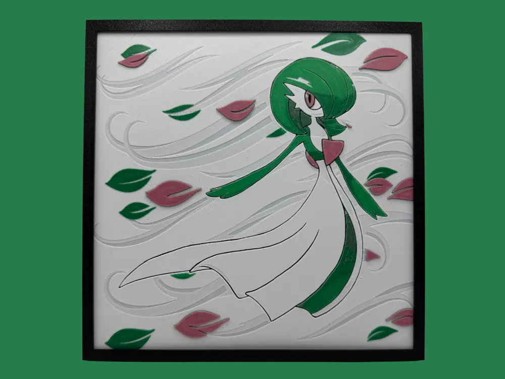 Gardevoir by Canadian Gamer HueForge model: Gardevoir by Canadian Gamer