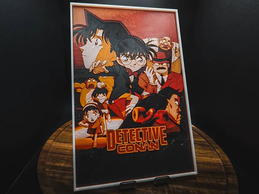 Detective Conan (Series Poster - HueForge) Detective Conan (Series Poster - HueForge)