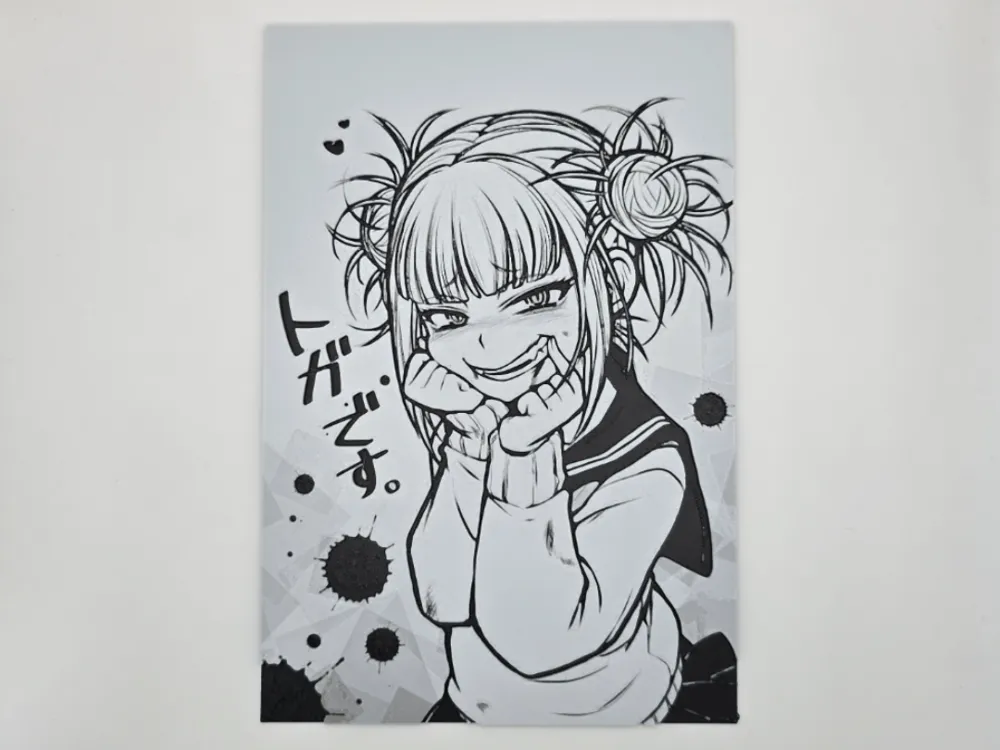 Himiko Toga MHA by Kactus Fpv HueForge model: Himiko Toga MHA by Kactus Fpv