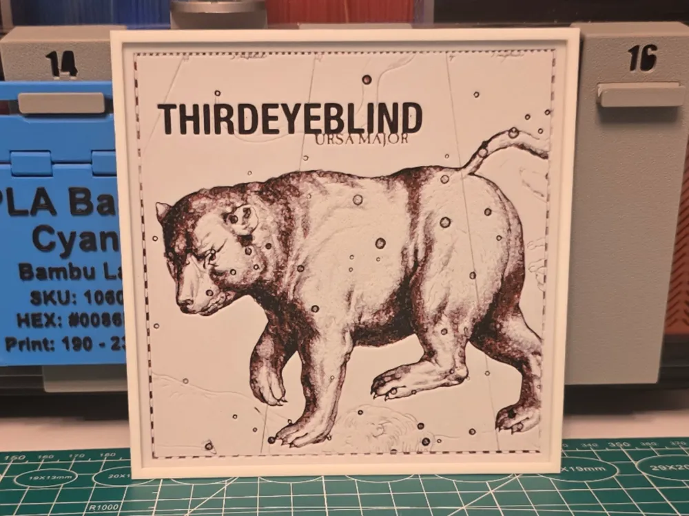 Third Eye Blind "Ursa Major" Album - Hueforge Art Third Eye Blind "Ursa Major" Album - Hueforge Art