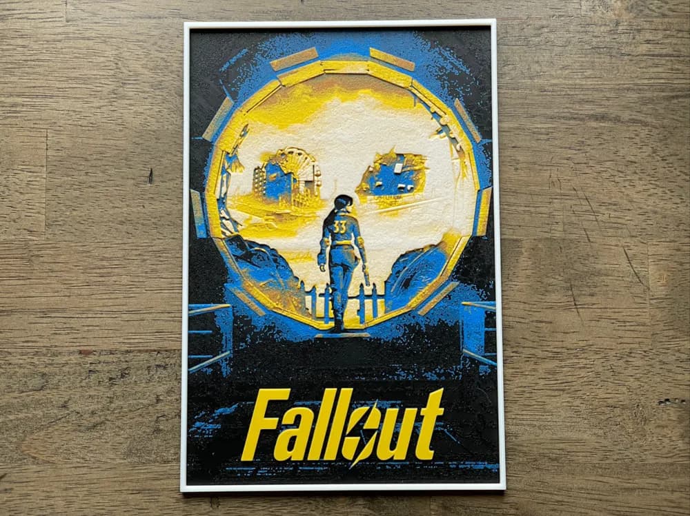Fallout (2024) Hueforge TV Series Poster Fallout (2024) Hueforge TV Series Poster