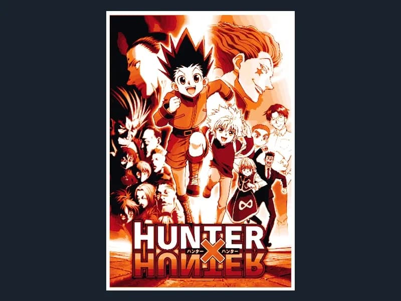 Hunter X Hunter (2011) (Series Poster - HueForge) by HugheCraft HueForge model: Hunter X Hunter (2011) (Series Poster - HueForge) by HugheCraft