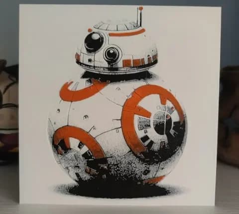 Hueforge BB8 by Litolunar HueForge model: Hueforge BB8 by Litolunar