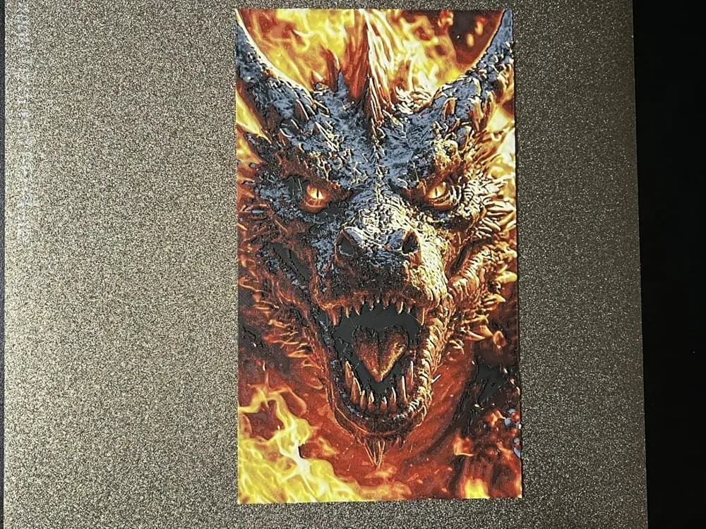 Dragon series #5 Hueforge by FantasyZ HueForge model: Dragon series #5 Hueforge by FantasyZ