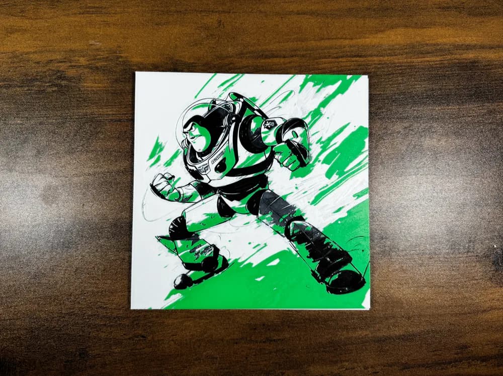 HueForge model: Buzz Lightyear – To Infinity and Your Print Bed! by 3D Prints By Vic