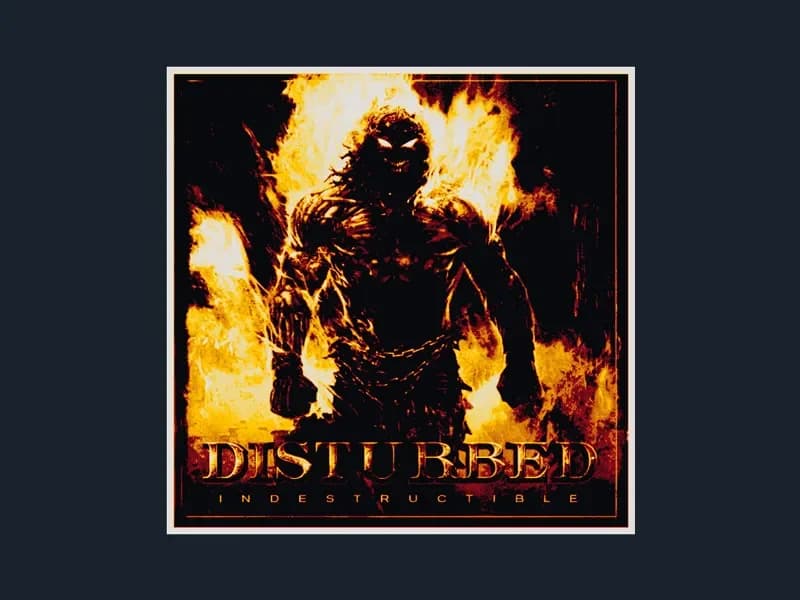 Disturbed – Indestructible (Album Art - HueForge) by HugheCraft HueForge model: Disturbed – Indestructible (Album Art - HueForge) by HugheCraft