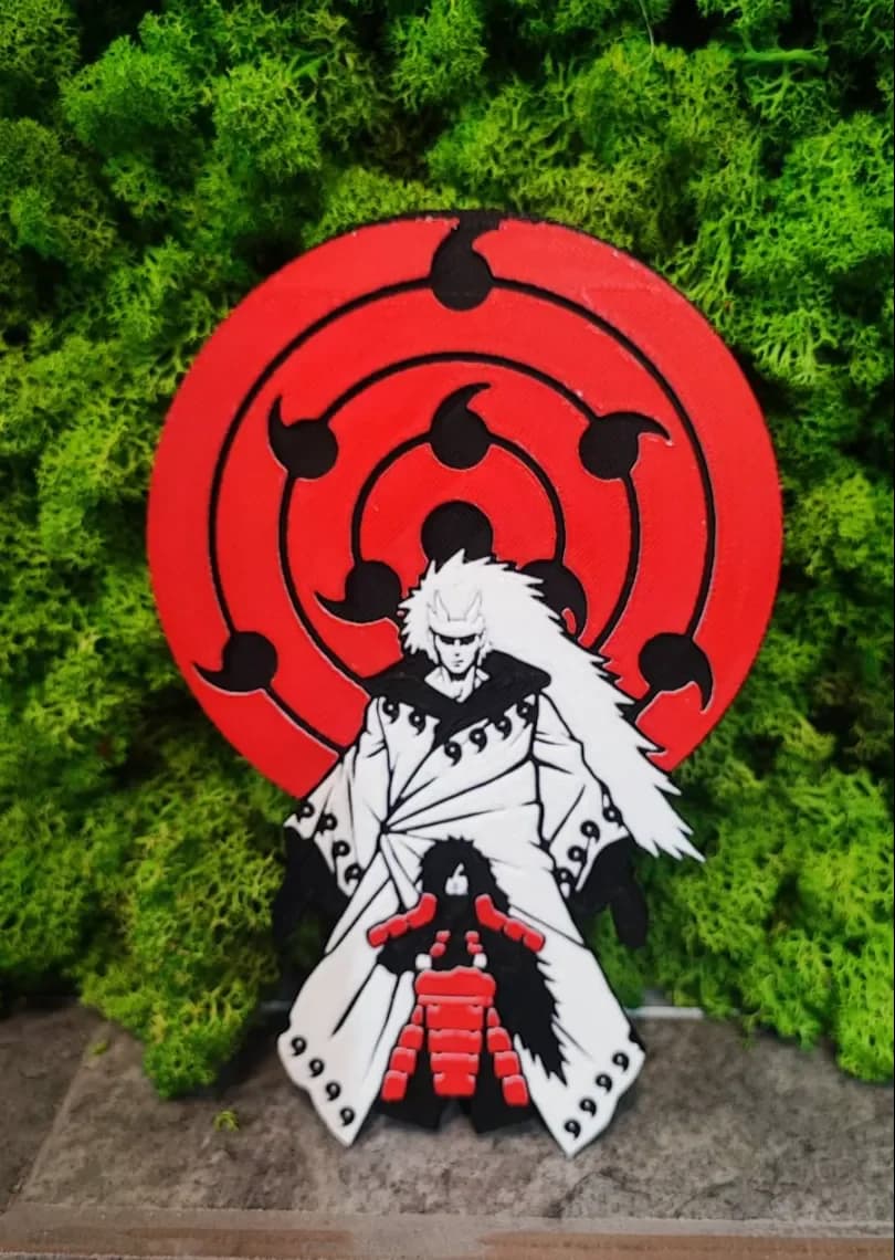 Perfect Dream -Madara by Garuda3D HueForge model: Perfect Dream -Madara by Garuda3D