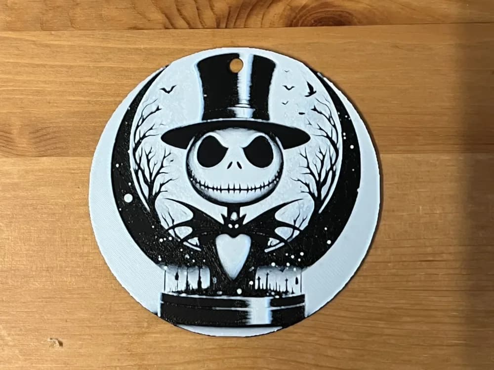 jack the Skellington bauble by Morganja HueForge model: jack the Skellington bauble by Morganja