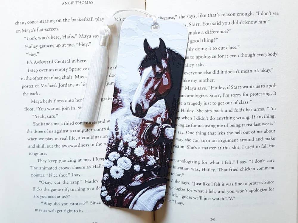 Bookmark, Horse, Equestrian by Dame Jo HueForge model: Bookmark, Horse, Equestrian by Dame Jo