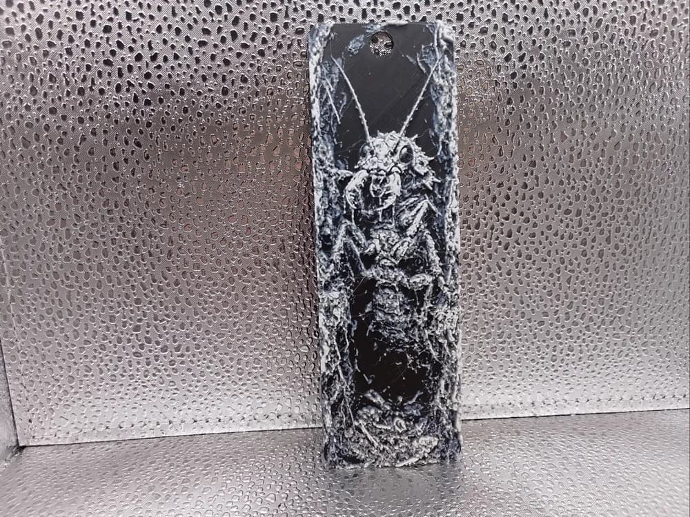 Ankheg Bookmark – Hueforge by Borishotch Industries HueForge model: Ankheg Bookmark – Hueforge by Borishotch Industries