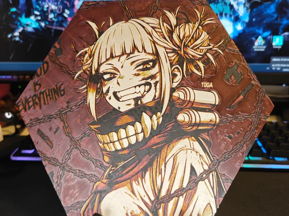 Hueforge Himiko Toga (My Hero Academia) Honeycomb Mode Hueforge Himiko Toga (My Hero Academia) Honeycomb Mode