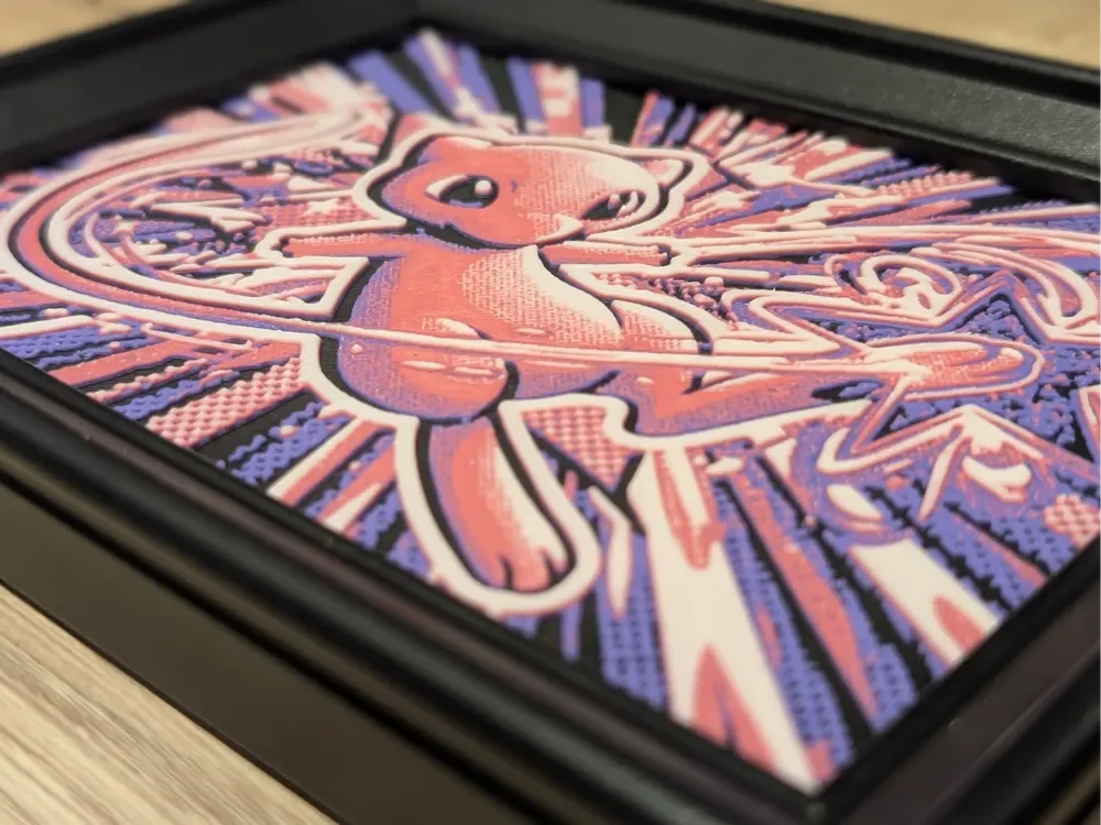 Mew Hueforge 7x5 by Nextopia HueForge model: Mew Hueforge 7x5 by Nextopia