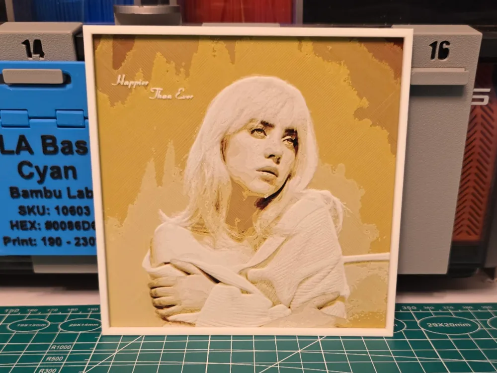 Billie Eilish "Happier Than Ever" Album - Hueforge Billie Eilish "Happier Than Ever" Album - Hueforge