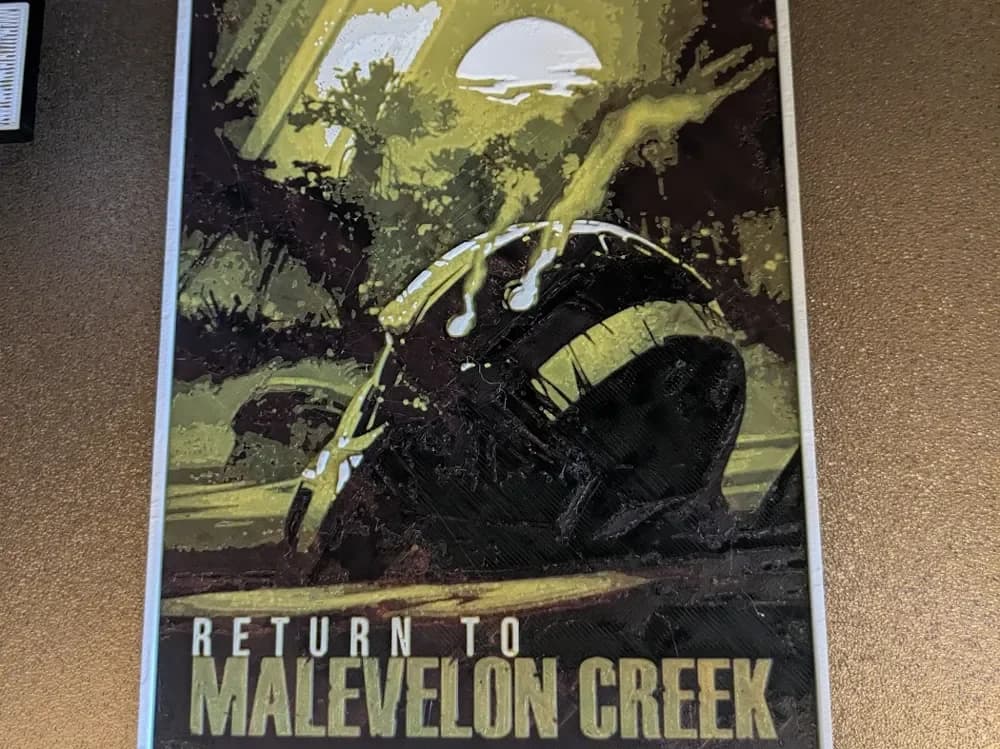 Helldivers 2 - Return to the Creek by S0und_Lab HueForge model: Helldivers 2 - Return to the Creek by S0und_Lab