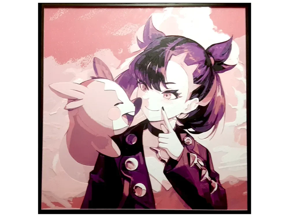 HueForge model: Marnie Morpeko Hueforge Pokemon Sword Shield Dark by Elsie Moonshadow