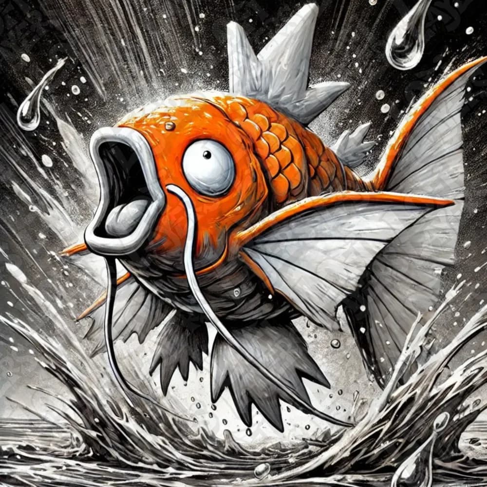 Magikarp Hueforge by LoFi Layers HueForge model: Magikarp Hueforge by LoFi Layers