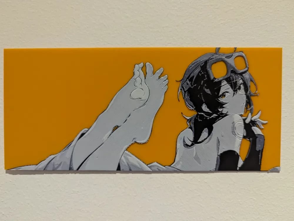 HueForge model: ZZZ Grace Mindscape Hueforge by Razel