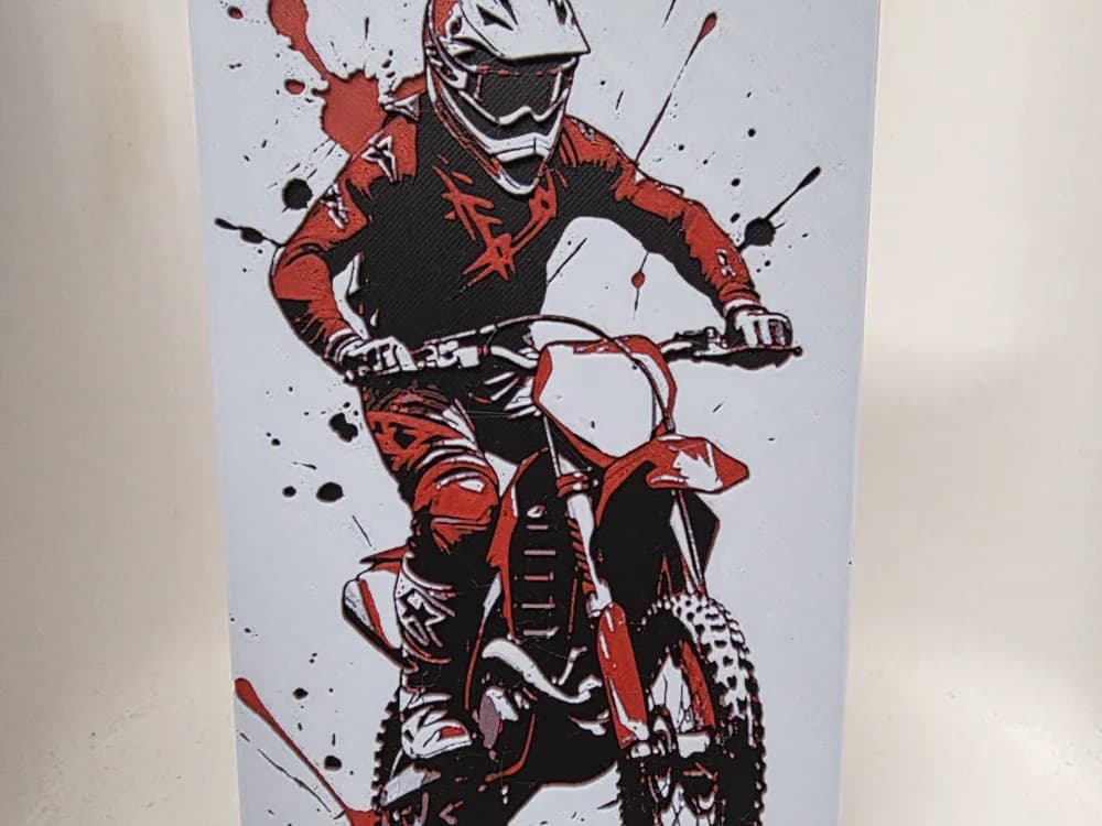 Motocross Hueforge by Morganja HueForge model: Motocross Hueforge by Morganja