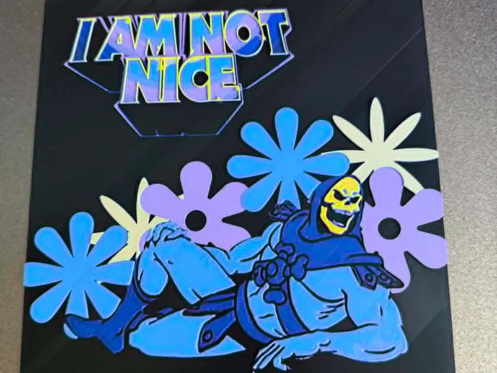 “I Am Not Nice” Skeletor Meme Hueforge by IslandLooter HueForge model: “I Am Not Nice” Skeletor Meme Hueforge by IslandLooter
