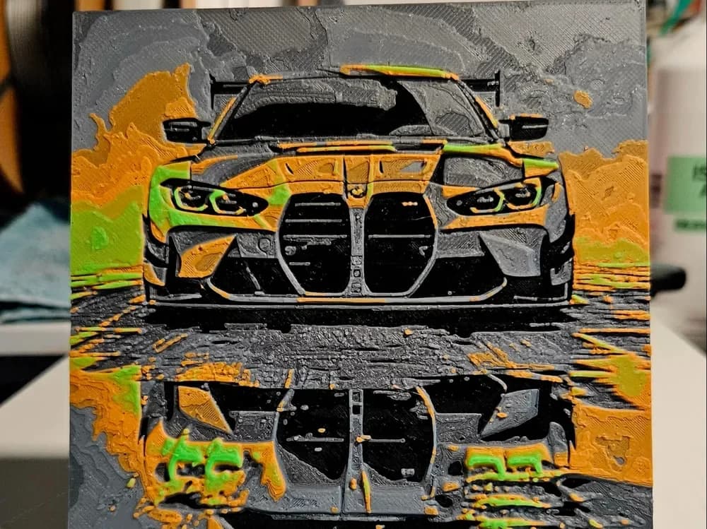 BMW by Mano's 3d_Art HueForge model: BMW by Mano's 3d_Art