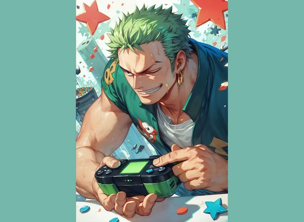 Roronoa Zoro - Hueforge by suaimondi HueForge model: Roronoa Zoro - Hueforge by suaimondi