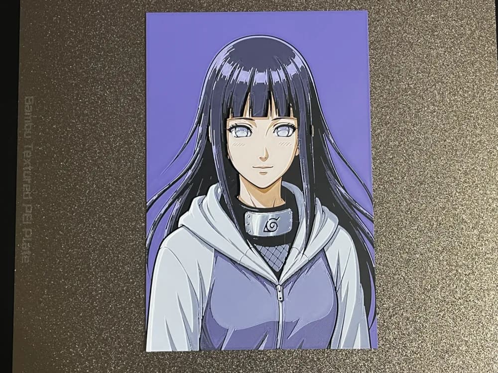 Hinata Hyuga Naruto Hueforge by FantasyZ HueForge model: Hinata Hyuga Naruto Hueforge by FantasyZ
