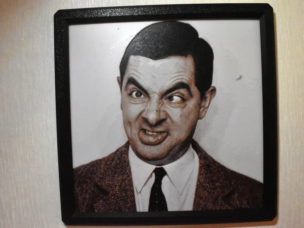 Mr Bean Hueforge by Chris B HueForge model: Mr Bean Hueforge by Chris B