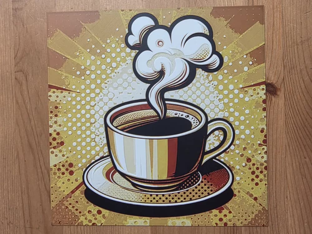 Coffee Hueforge by Morganja HueForge model: Coffee Hueforge by Morganja