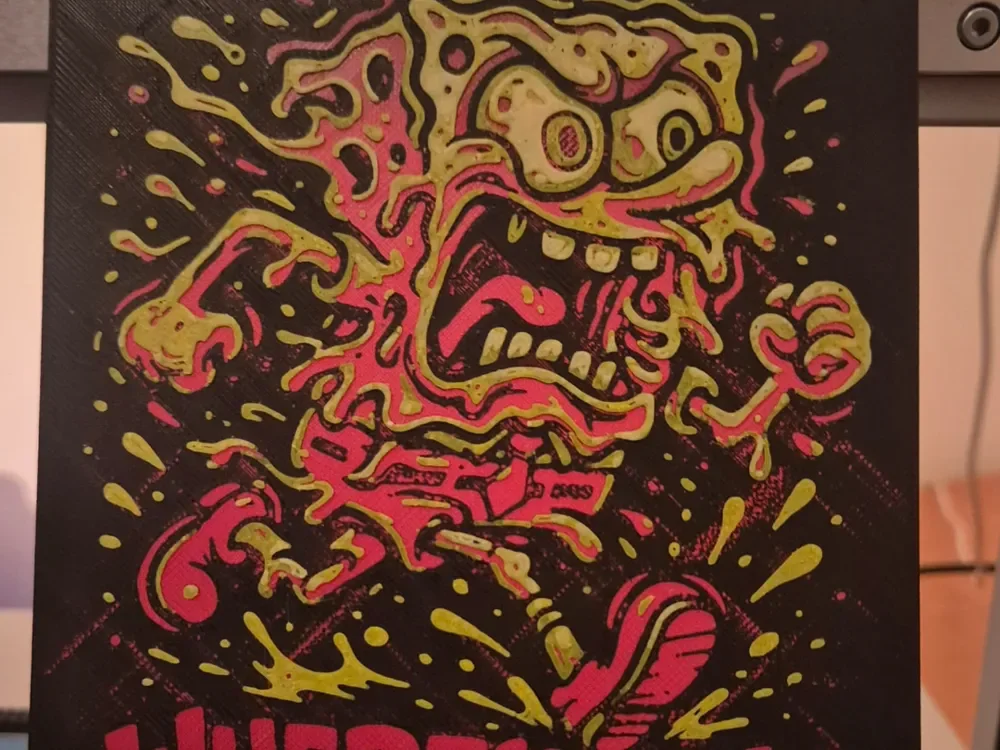 spongebob 3d printer hueforge by Buntsta HueForge model: spongebob 3d printer hueforge by Buntsta