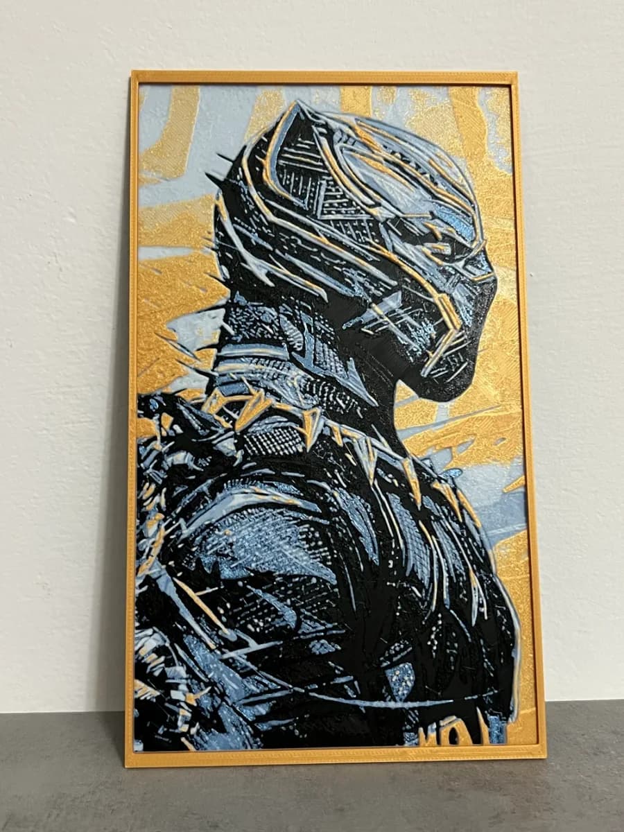 Black panther marvel hue forge final