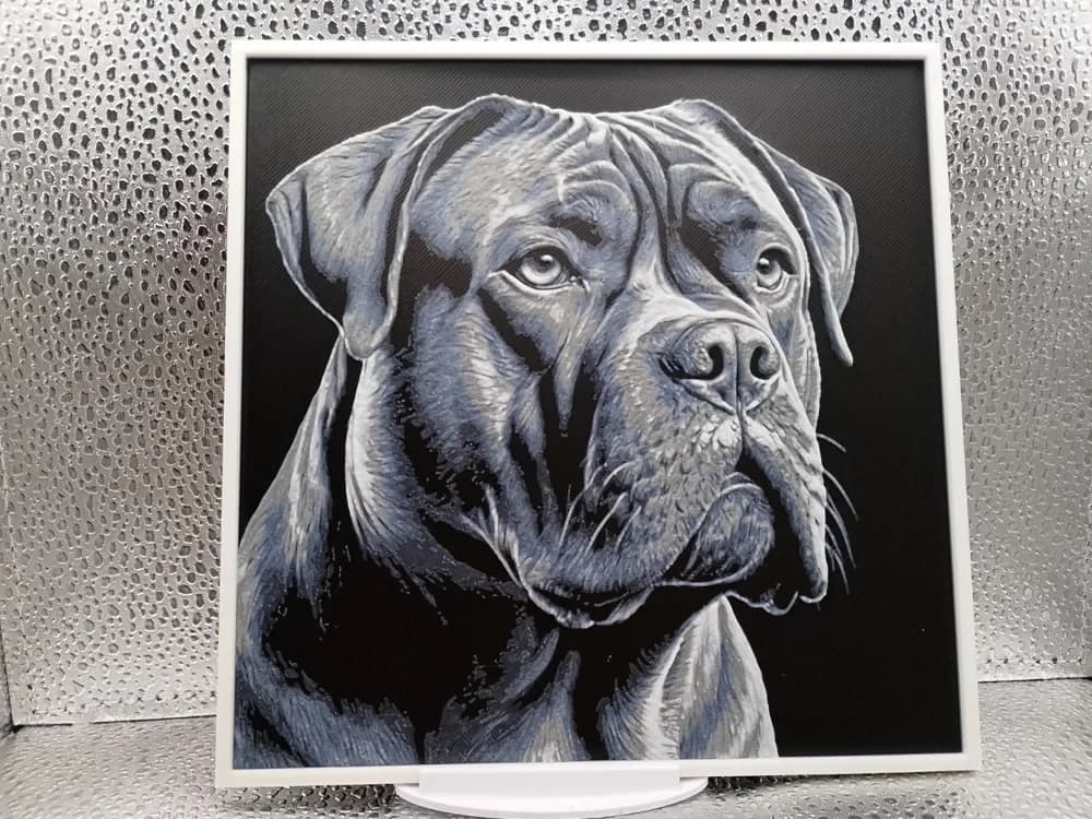 Cane Corso hueforge by Borishotch Industries HueForge model: Cane Corso hueforge by Borishotch Industries