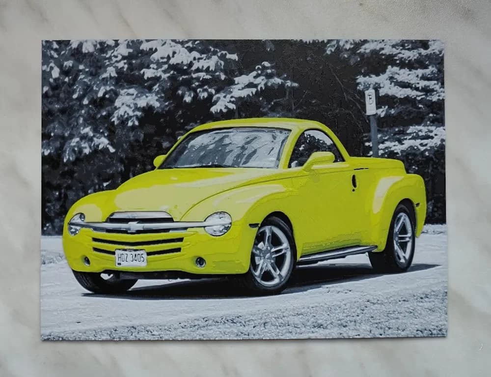 Chevy SSR - Hueforge by BeaN HueForge model: Chevy SSR - Hueforge by BeaN