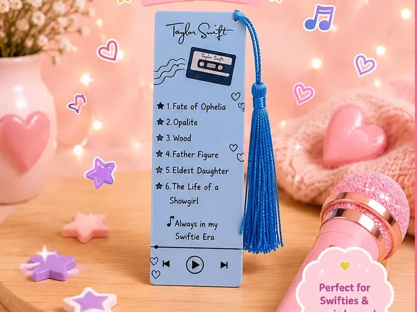 Taylor Swift Playlist Bookmark Taylor Swift Playlist Bookmark
