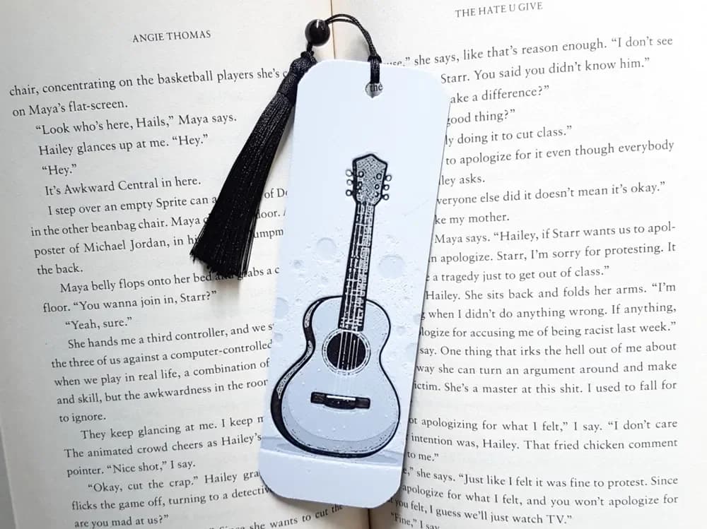 Bookmark, Guitar Bookmark, Guitar
