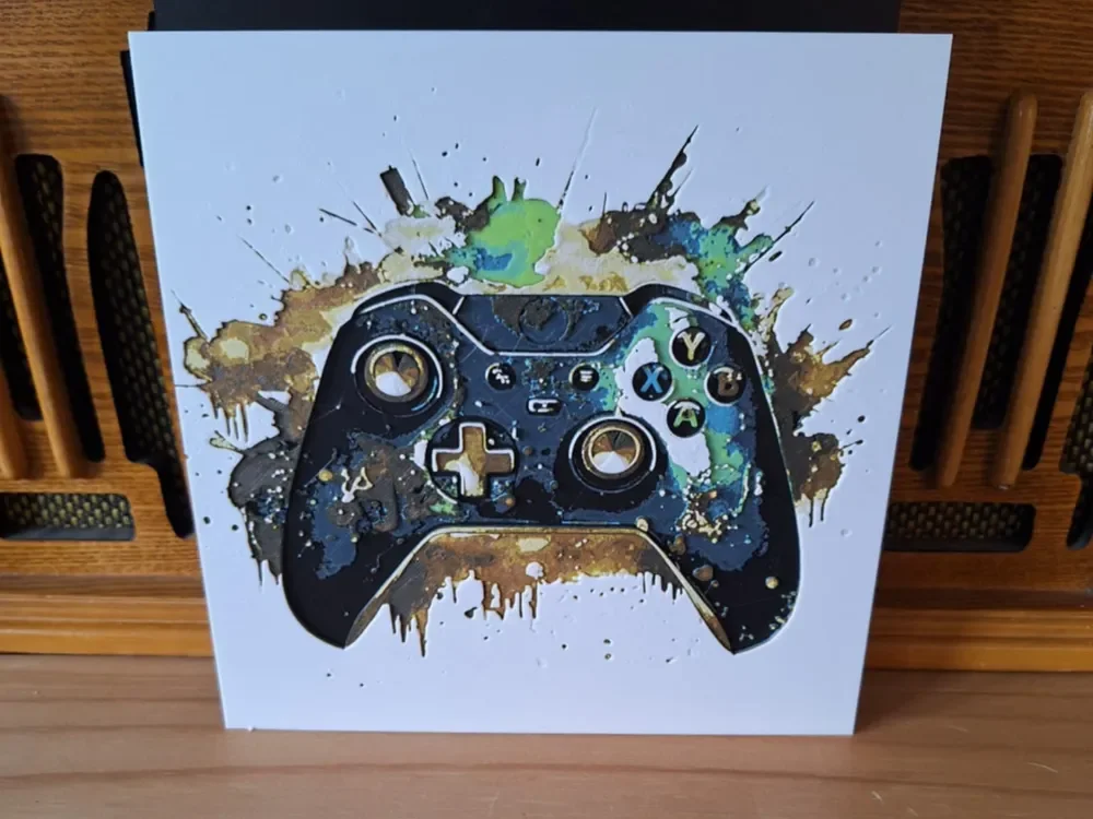 Xbox controller Hueforge by 3dGlow HueForge model: Xbox controller Hueforge by 3dGlow