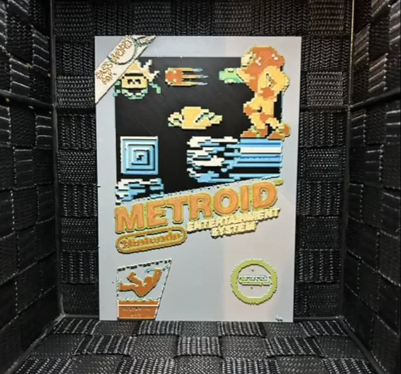 HueForge model: Hueforge Game Poster- Metroid - by JoDau