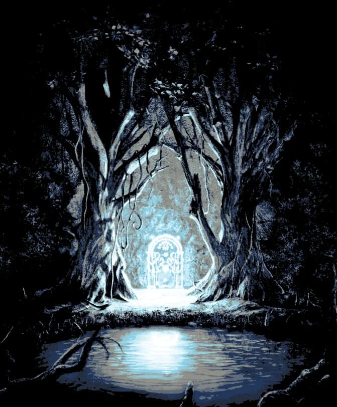 HueForge model: Hueforge - Lord of the Rings - Doors Of Durin Moria by Cloudy Nostalgia