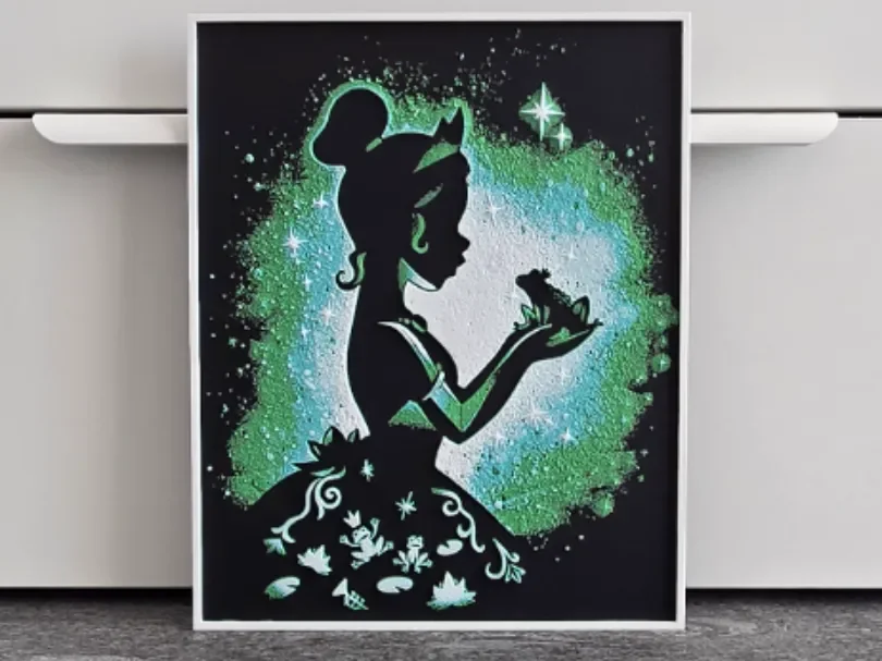 Disney Tiana Hueforge by RIVY3Dprint HueForge model: Disney Tiana Hueforge by RIVY3Dprint