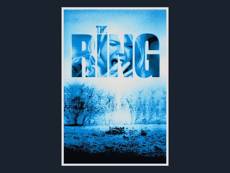 The Ring (Movie Poster - HueForge) by HugheCraft HueForge model: The Ring (Movie Poster - HueForge) by HugheCraft