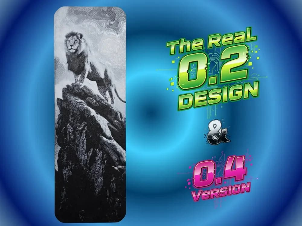 Lion Bookmark by Atrus Design HueForge model: Lion Bookmark by Atrus Design
