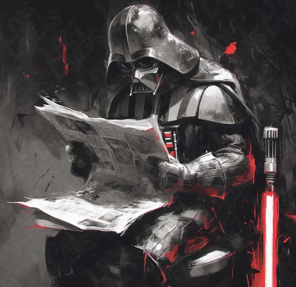 Darth Pooper Hueforge by LoFi Layers HueForge model: Darth Pooper Hueforge by LoFi Layers