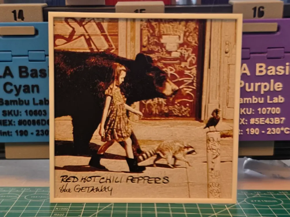 Red Hot Chili Peppers "The Getaway" Album Art