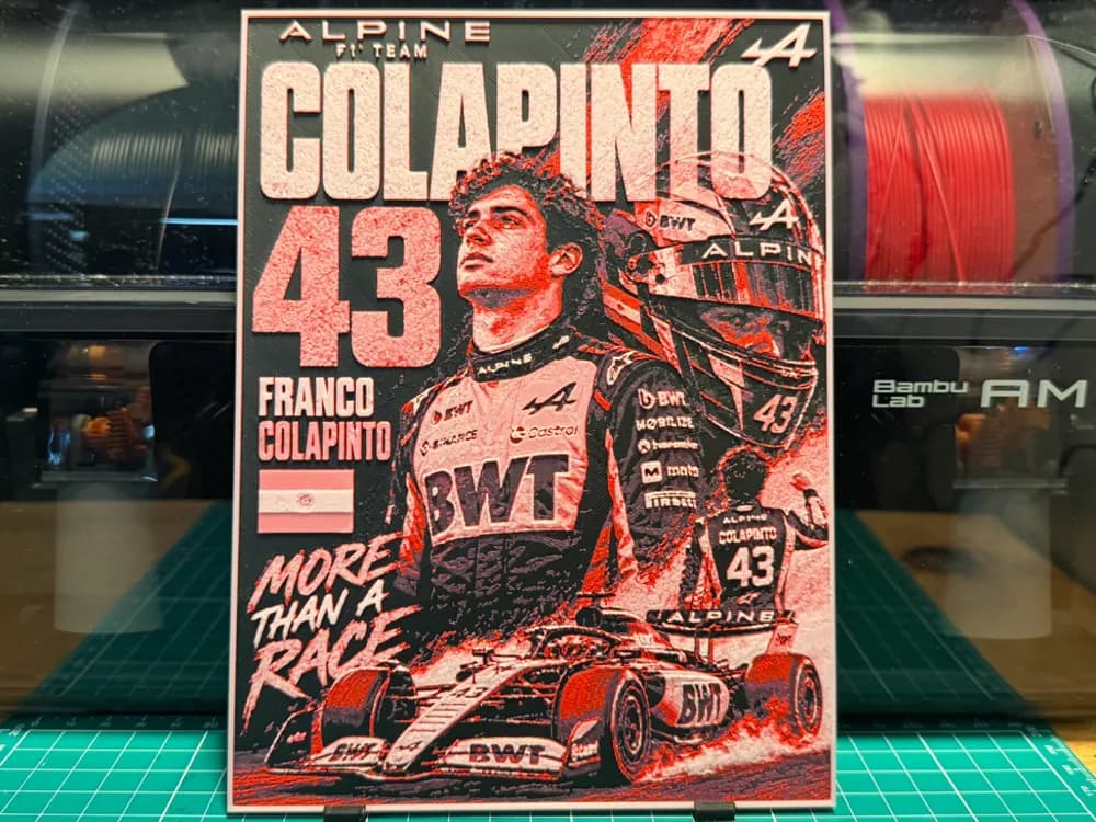 Franco Colapinto Poster Franco Colapinto Poster