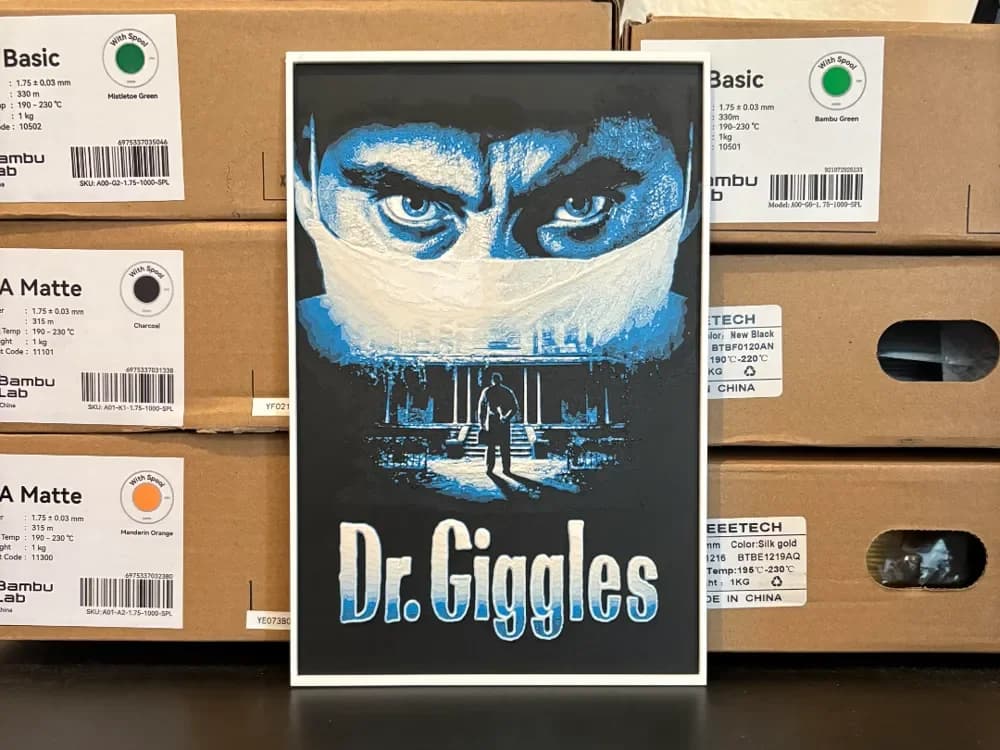 Dr. Giggles Hueforge by Estiv HueForge model: Dr. Giggles Hueforge by Estiv