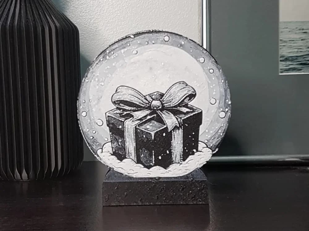 Snow Globe, Stand-a-lone, Christmas Gift Snow Globe, Stand-a-lone, Christmas Gift