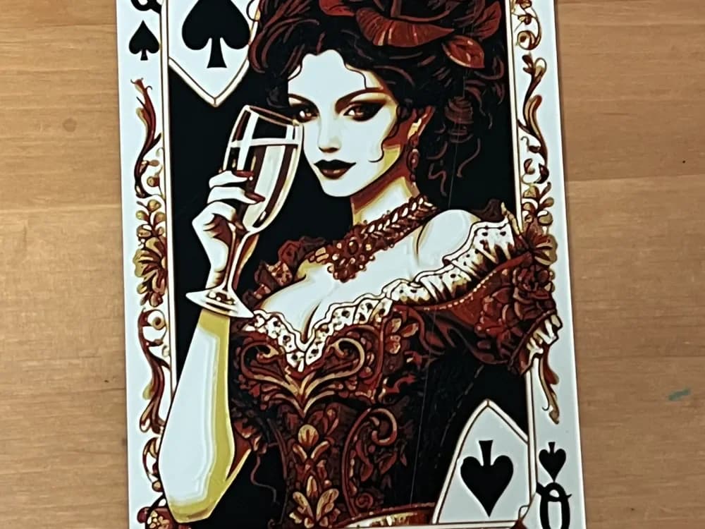 playing card hueforge by Morganja HueForge model: playing card hueforge by Morganja